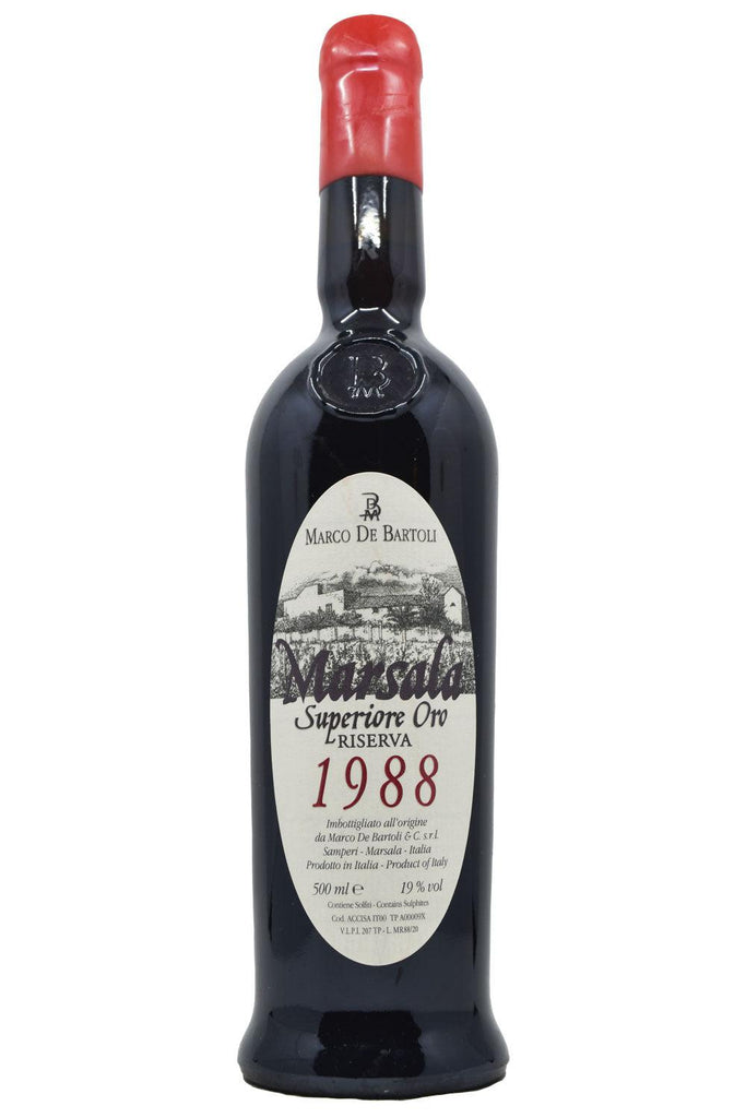 Bottle of Marco de Bartoli Marsala Superiore Oro Riserva 1988 (500ml)-White Wine-Flatiron SF