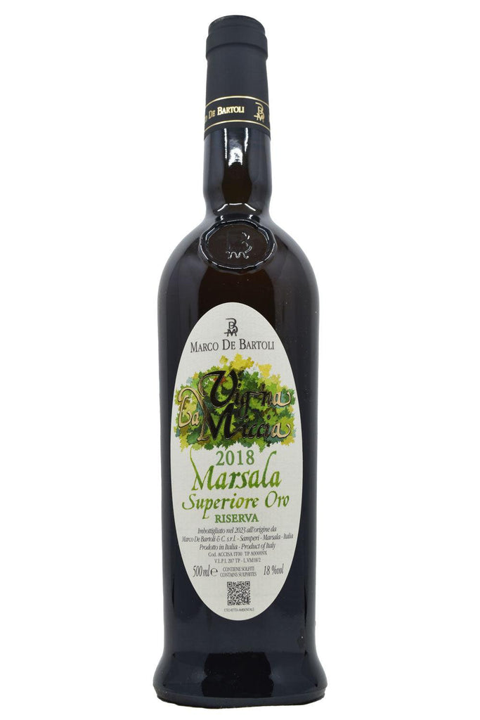 Bottle of Marco de Bartoli Marsala Superiore Oro Riserva Vigna la Miccia 2018 (500ml)-White Wine-Flatiron SF