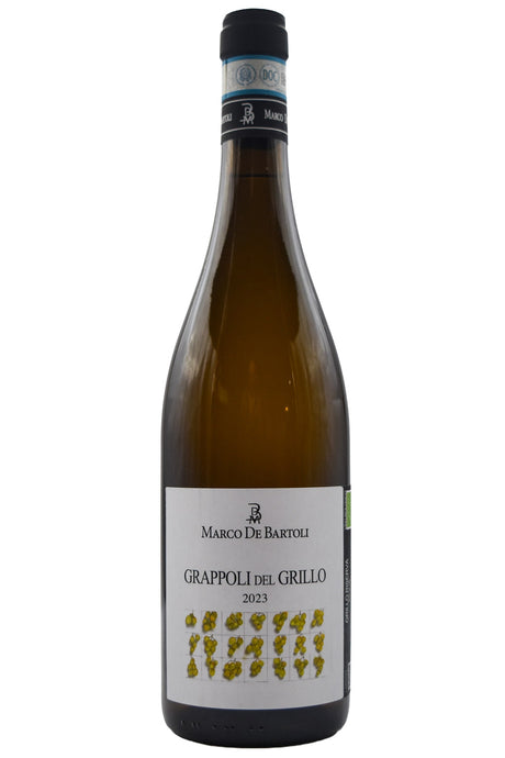 Bottle of Marco de Bartoli Sicilia Bianco Grappoli del Grillo 2023-White Wine-Flatiron SF