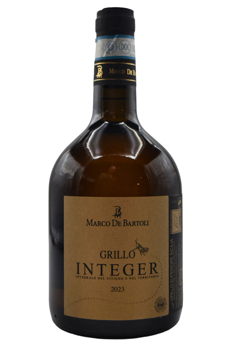 Bottle of Marco de Bartoli Sicilia Bianco Integer Grillo 2023-White Wine-Flatiron SF