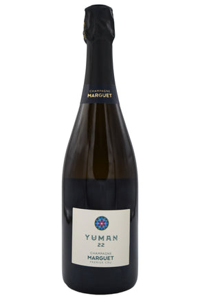 Bottle of Marguet Champagne Premier Cru Blanc de Blancs Yuman 22 NV-Sparkling Wine-Flatiron SF