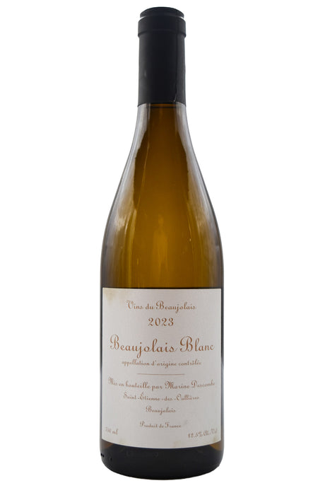 Bottle of Marine Descombe Beaujolais Blanc 2023-White Wine-Flatiron SF
