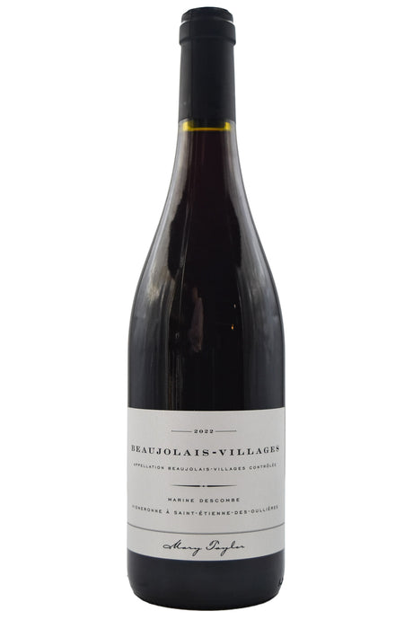 Bottle of Marine Descombe Beaujolais-Villages 2022-Red Wine-Flatiron SF