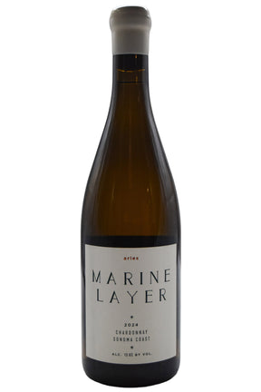 Bottle of Marine Layer Sonoma Coast Chardonnay Aries 2024-White Wine-Flatiron SF