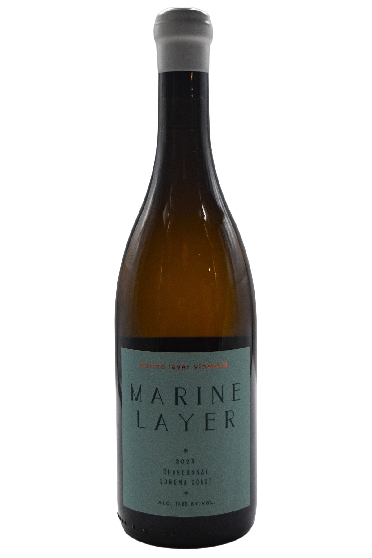 Bottle of Marine Layer Sonoma Coast Chardonnay Marine Layer Vineyard 2023-White Wine-Flatiron SF