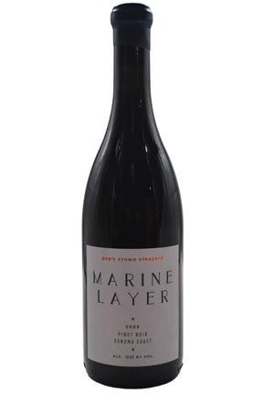 Bottle of Marine Layer Sonoma Coast Pinot Noir Gap's Crown Vineyard 2023-Red Wine-Flatiron SF