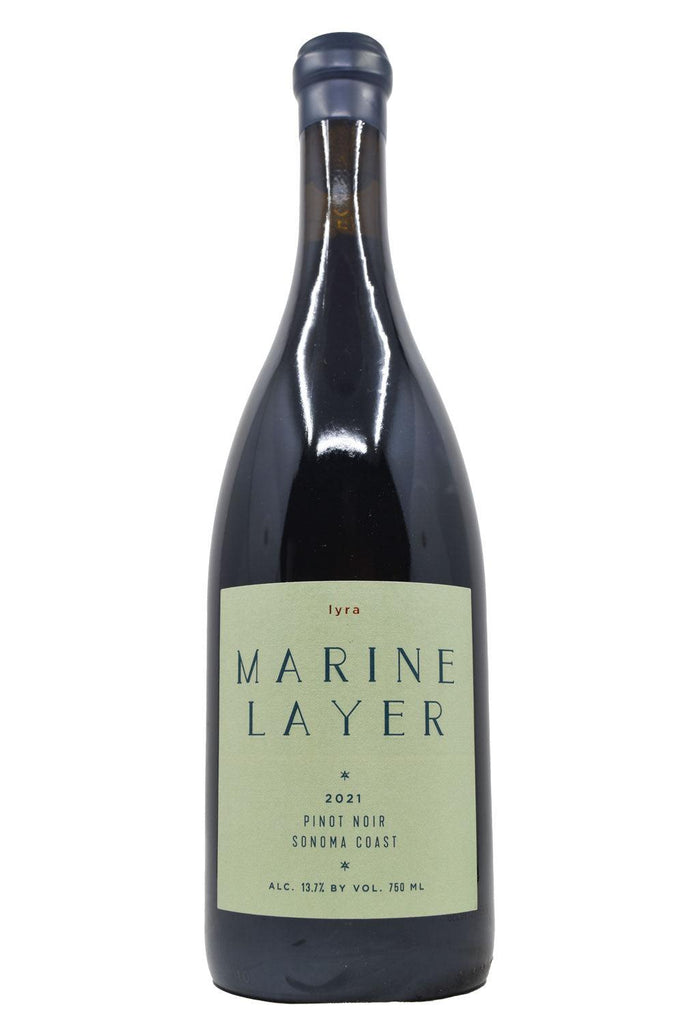 Bottle of Marine Layer Sonoma Coast Pinot Noir Lyra 2021-Red Wine-Flatiron SF