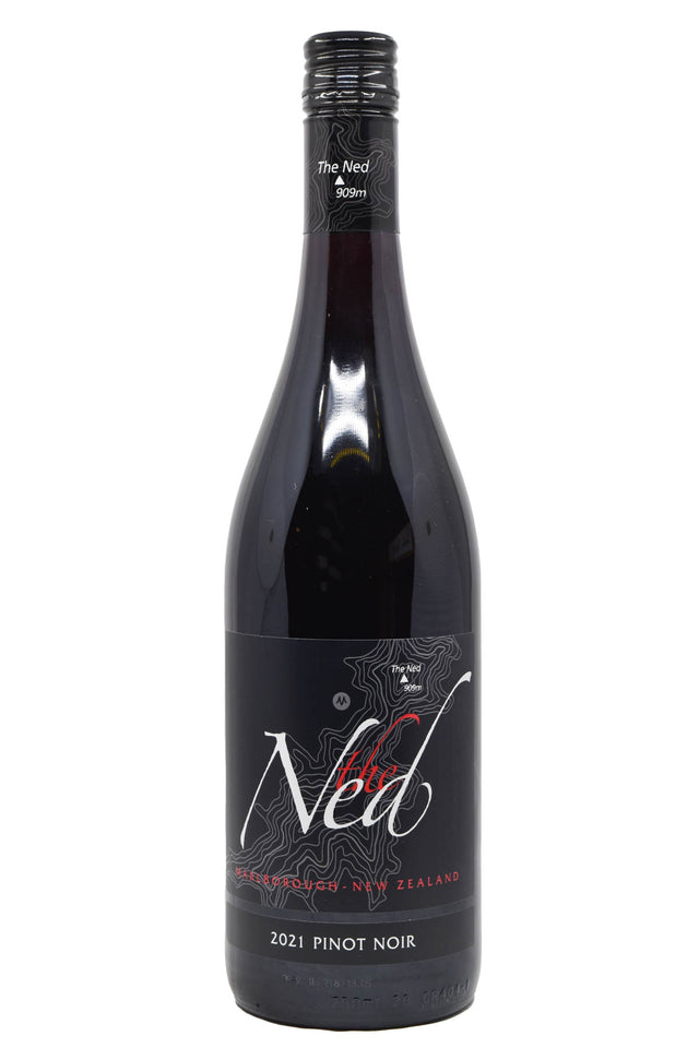 Bottle of Marisco Vineyards Marlborough Pinot Noir The Ned 2021-Red Wine-Flatiron SF