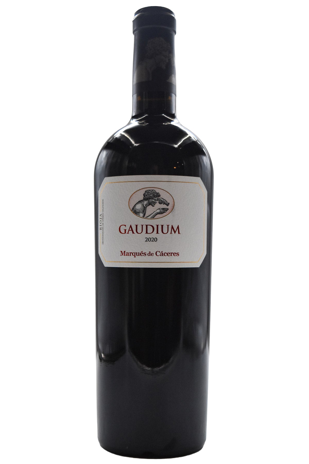 Bottle of Marques de Caceres Rioja Gaudium 2020-Red Wine-Flatiron SF