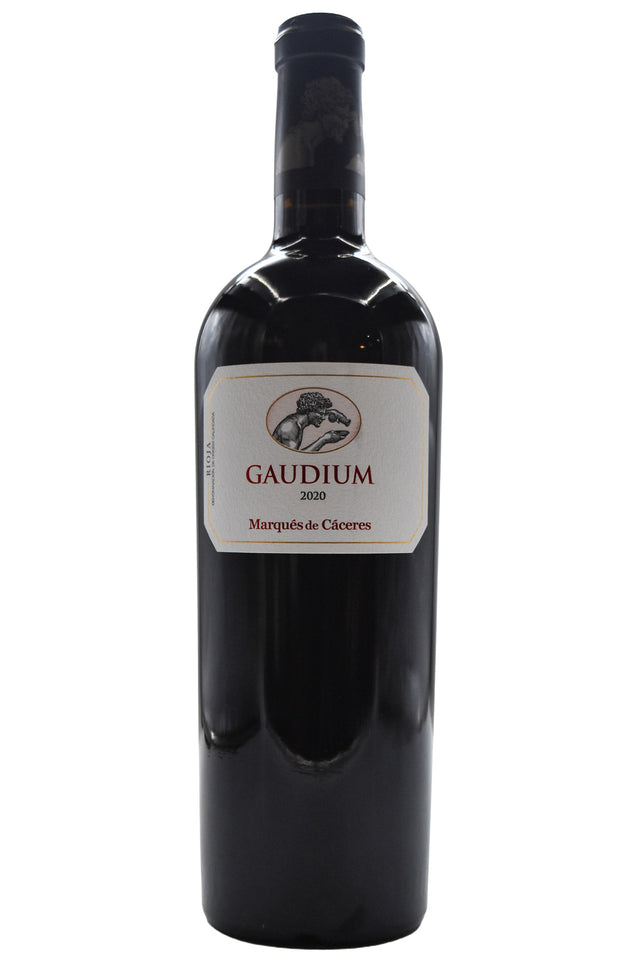 Bottle of Marques de Caceres Rioja Gaudium 2020-Red Wine-Flatiron SF