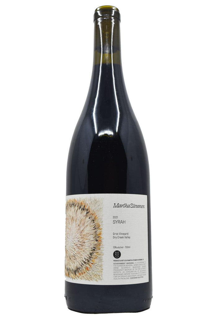 Bottle of Martha Stoumen Dry Creek Valley Syrah Grist Vineyard 2021-Red Wine-Flatiron SF