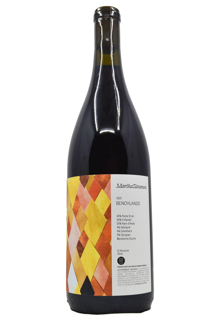 Bottle of Martha Stoumen Mendocino County Benchlands Red 2022-Red Wine-Flatiron SF
