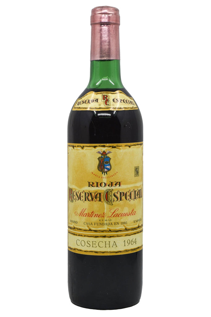 Bottle of Martinez Lacuesta Rioja Gran Reserva Especial 1964-Red Wine-Flatiron SF