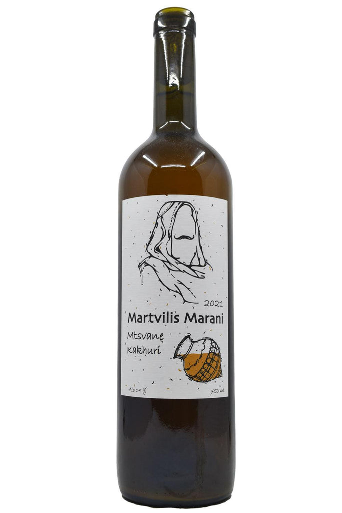 Bottle of Martvilis Marani Mtsvane Kakhuri 2021-Orange Wine-Flatiron SF