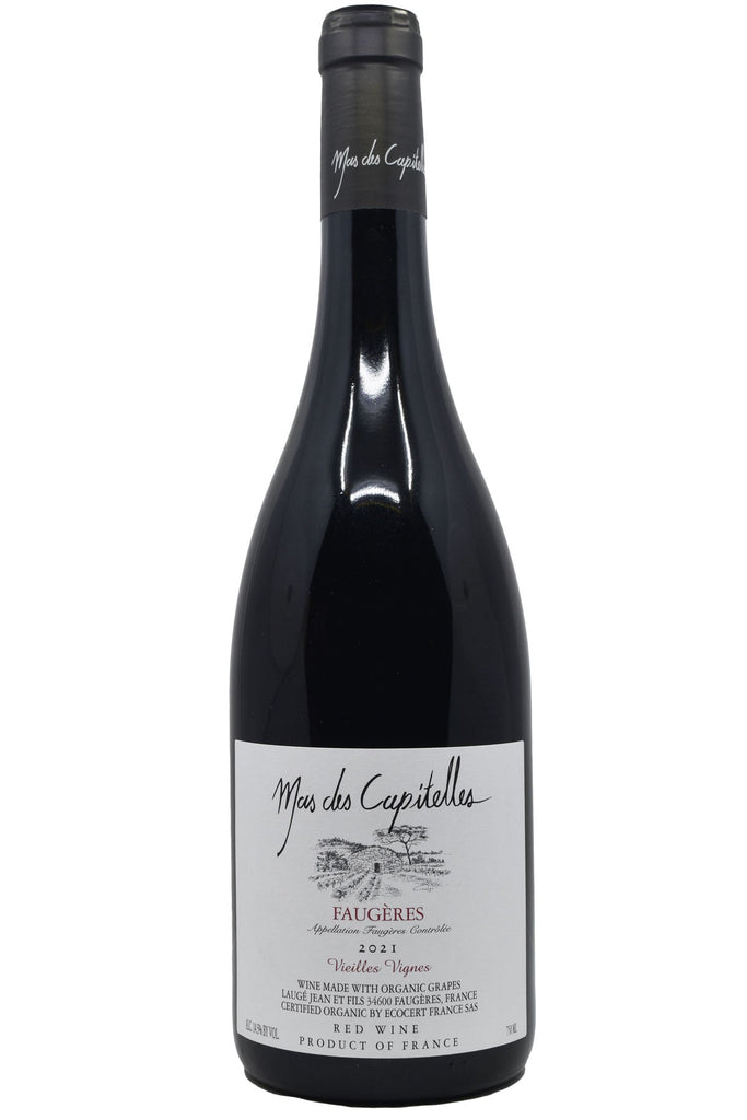 Bottle of Mas des Capitelles Faugeres Vieilles Vignes 2021-Red Wine-Flatiron SF