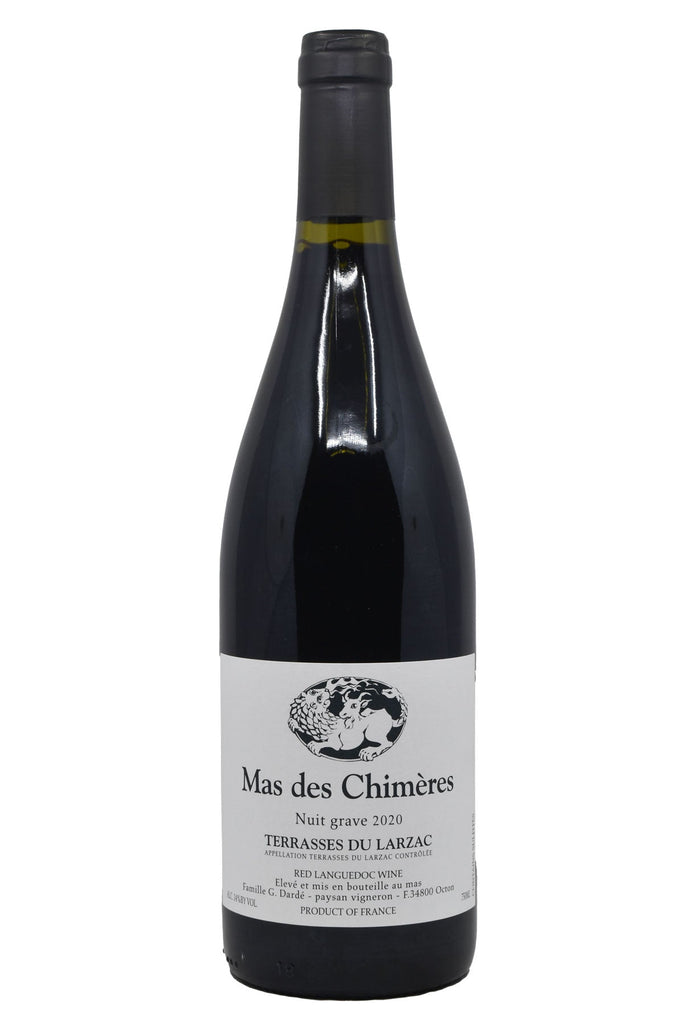 Bottle of Mas des Chimeres Coteaux du Languedoc Nuit Grave Terrasse du Larzac 2020-Red Wine-Flatiron SF