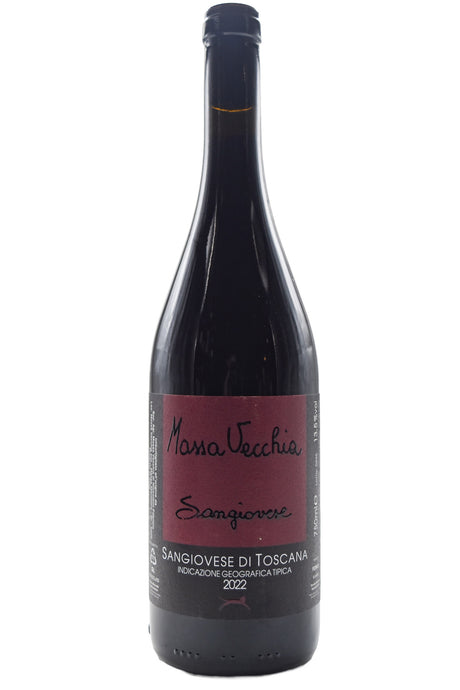 Bottle of Massa Vecchia Sangiovese di Toscana 2022-Red Wine-Flatiron SF