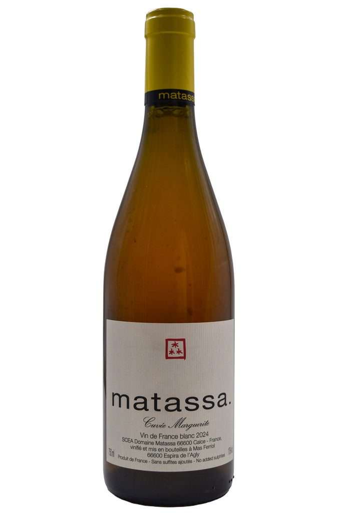 Bottle of Matassa VdF Blanc Cuvee Marguerite 2024-White Wine-Flatiron SF