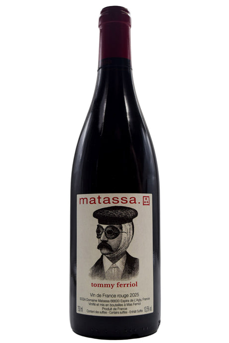 Bottle of Matassa VdF Rouge Tommy Ferriol 2025-Red Wine-Flatiron SF