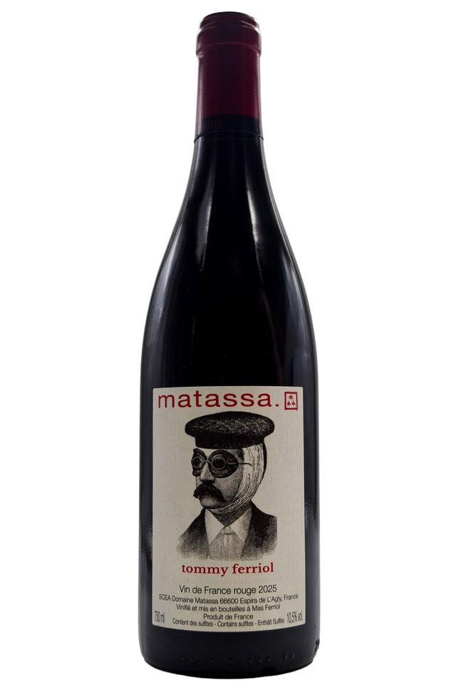 Bottle of Matassa VdF Rouge Tommy Ferriol 2025-Red Wine-Flatiron SF