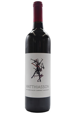 Bottle of Matthiasson Napa Valley Cabernet Sauvignon 2022-Red Wine-Flatiron SF