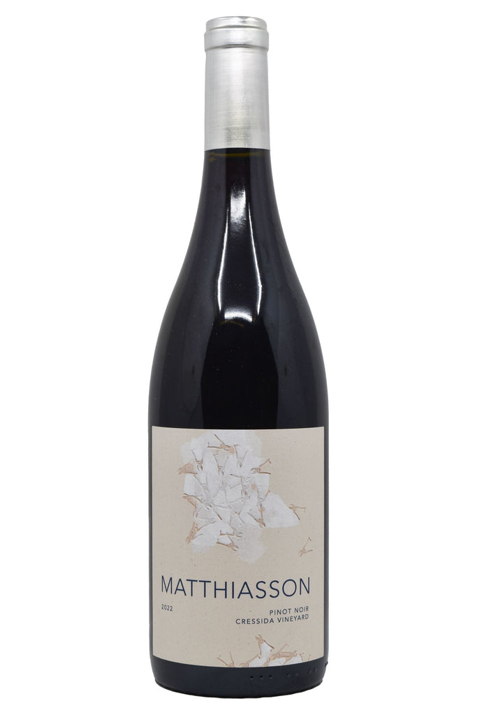 Bottle of Matthiasson Pinot Noir Cressida Vineyard 2022-Red Wine-Flatiron SF