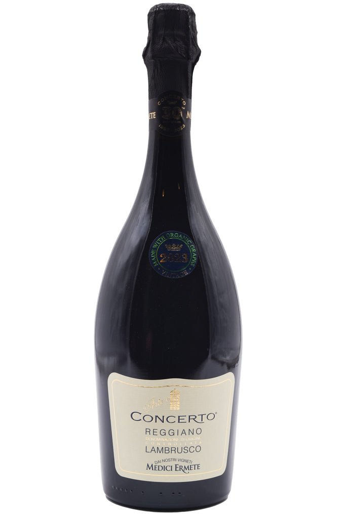 Bottle of Medici Ermete Lambrusco Concerto NV-Sparkling Wine-Flatiron SF