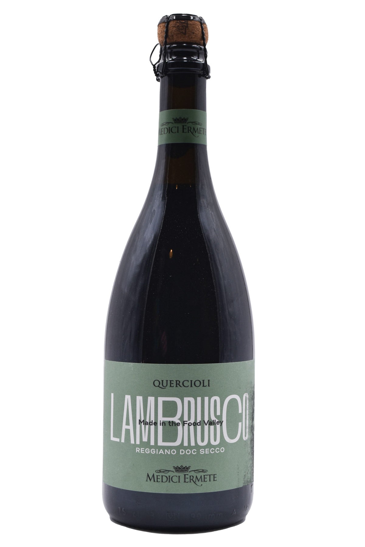 Bottle of Medici Ermete Reggiano Lambrusco i Quercioli Secco NV-Sparkling Wine-Flatiron SF