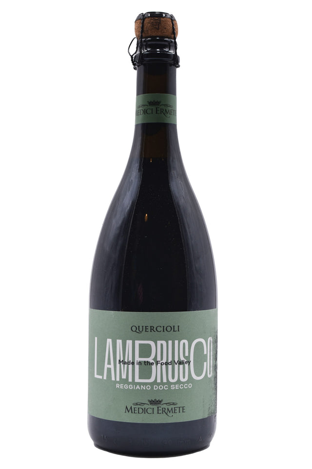 Bottle of Medici Ermete Reggiano Lambrusco i Quercioli Secco NV-Sparkling Wine-Flatiron SF