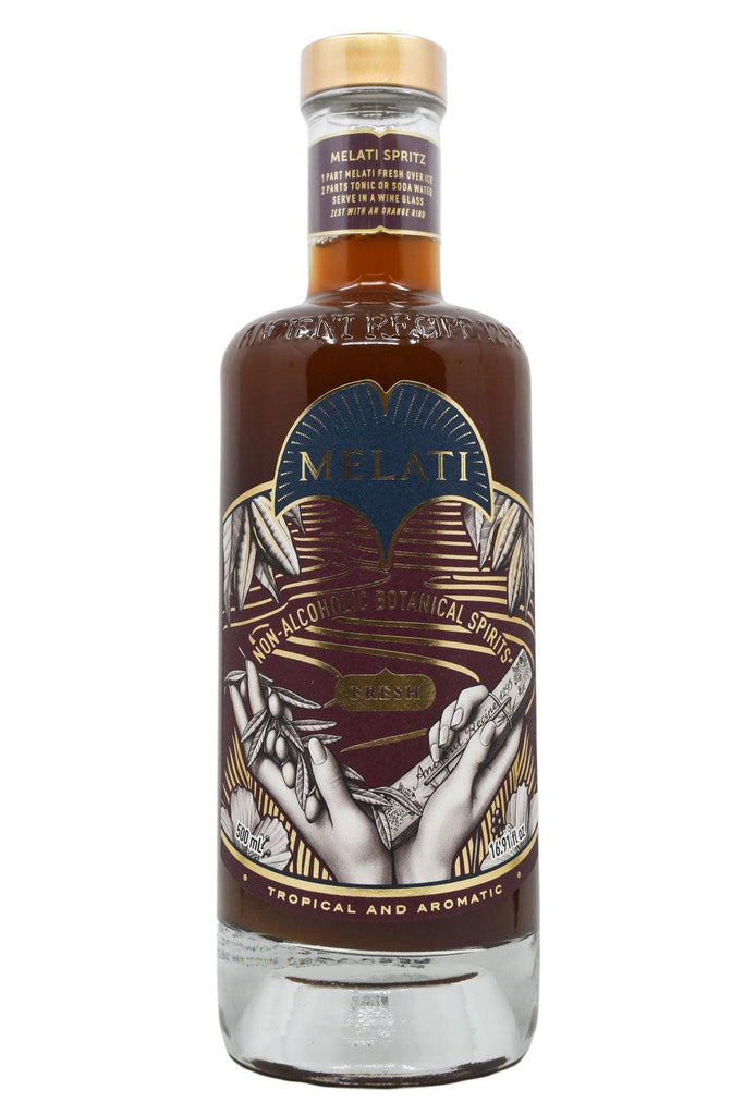 Bottle of Melati Fresh Non-Alcoholic Botanical Aperitif-Spirits-Flatiron SF