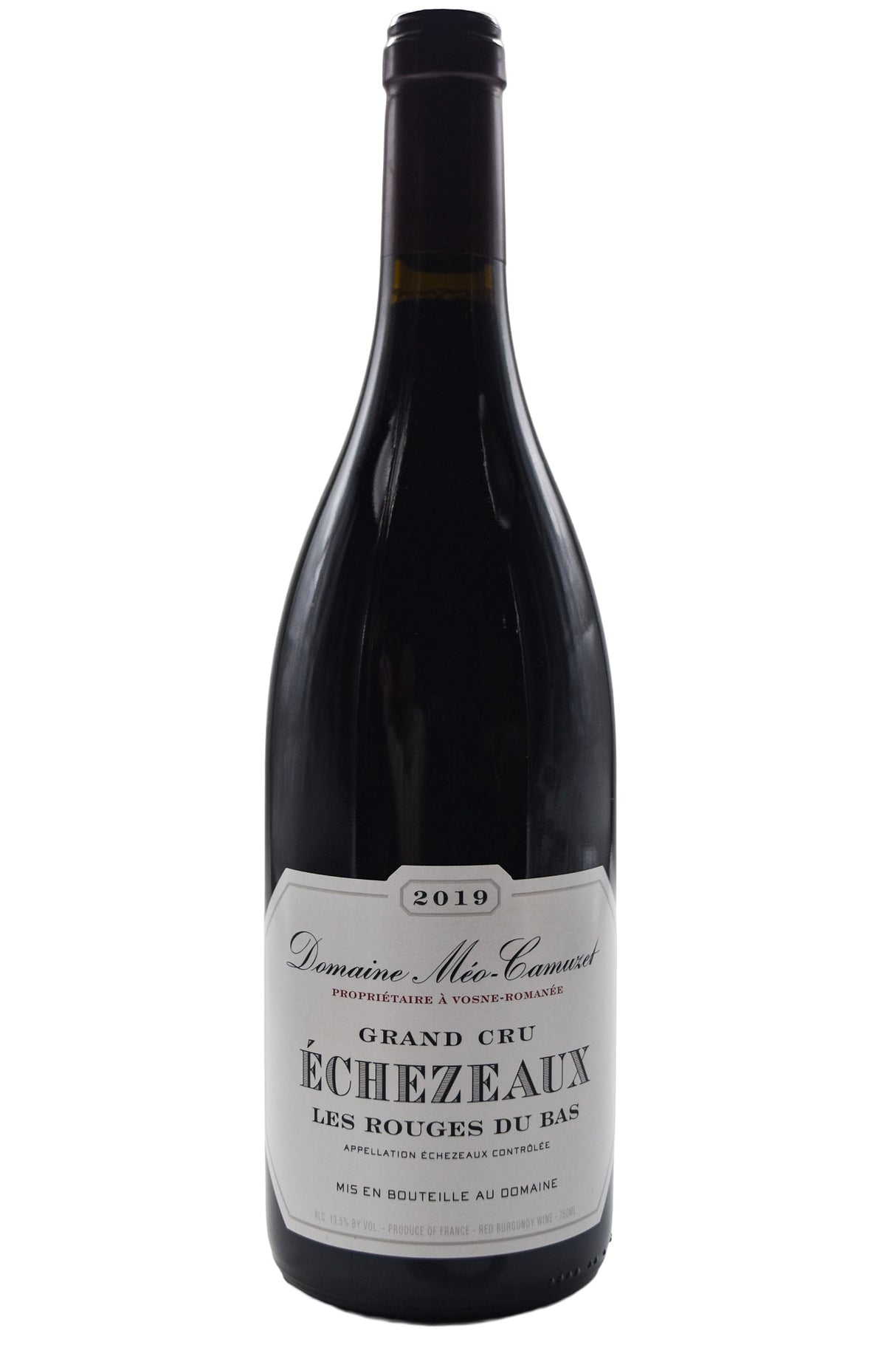 Bottle of Meo Camuzet Frere et Soeurs Echezeaux Grand Cru Les Rouges du Bas 2019 [NET]-Red Wine-Flatiron SF