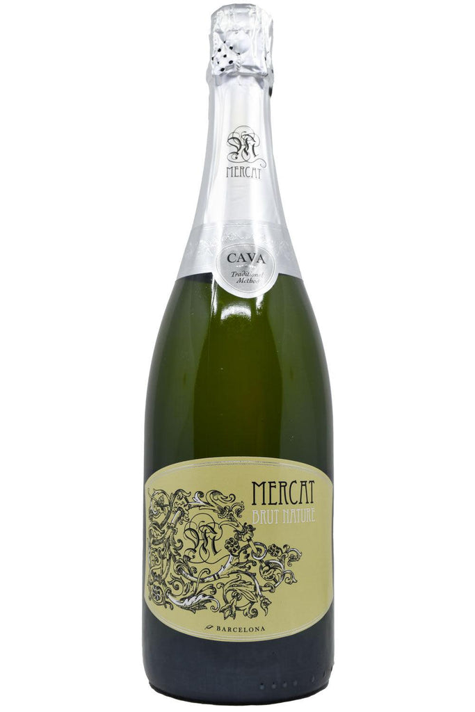 Bottle of Mercat Cava Brut Nature NV-Sparkling Wine-Flatiron SF