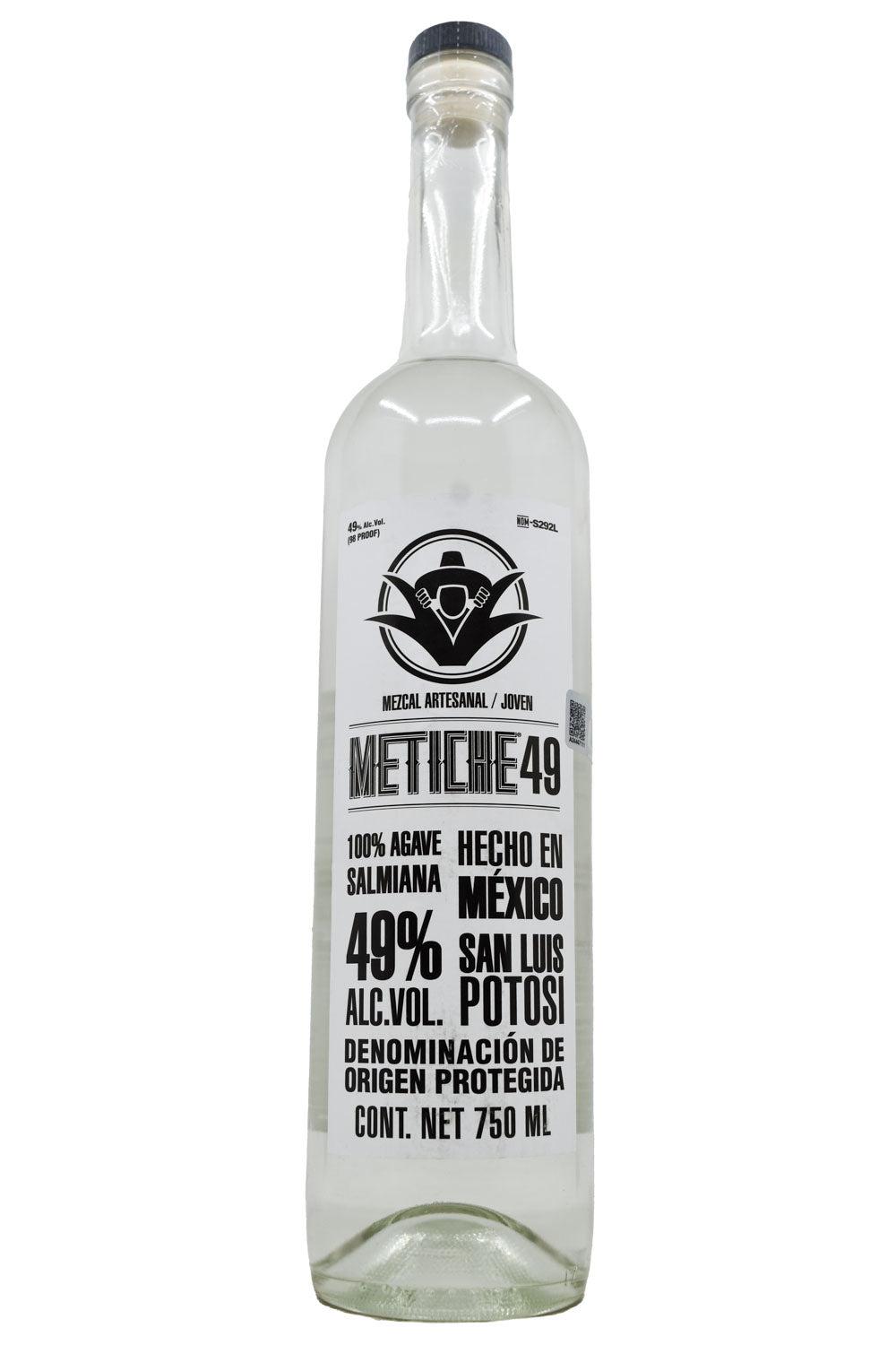 Bottle of Metiche Mezcal Salmiana 49-Spirits-Flatiron SF