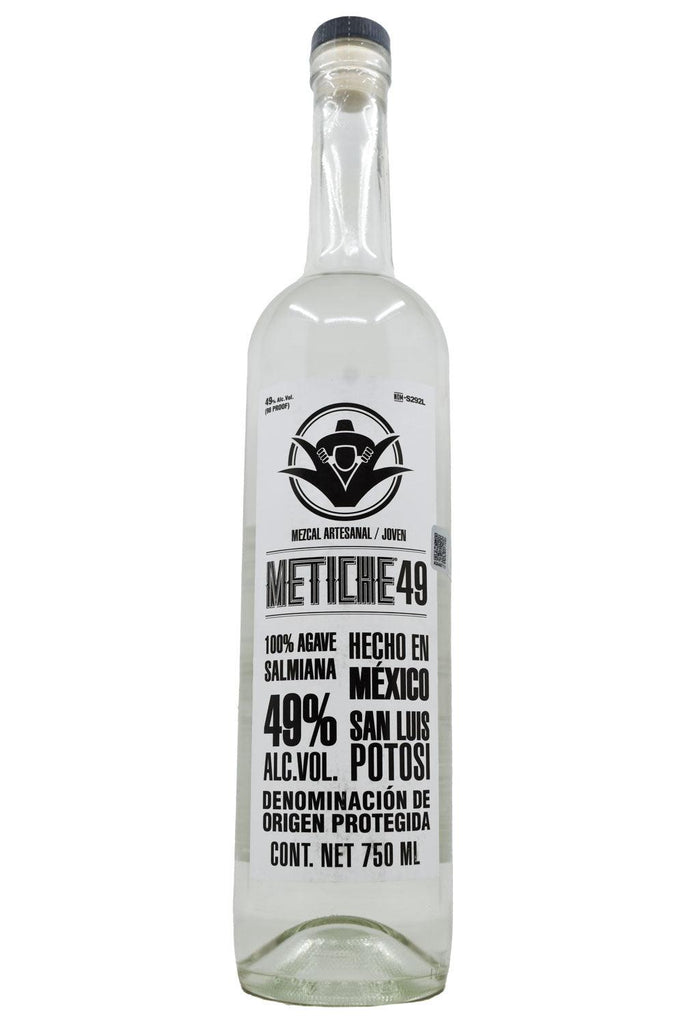 Bottle of Metiche Mezcal Salmiana 49-Spirits-Flatiron SF