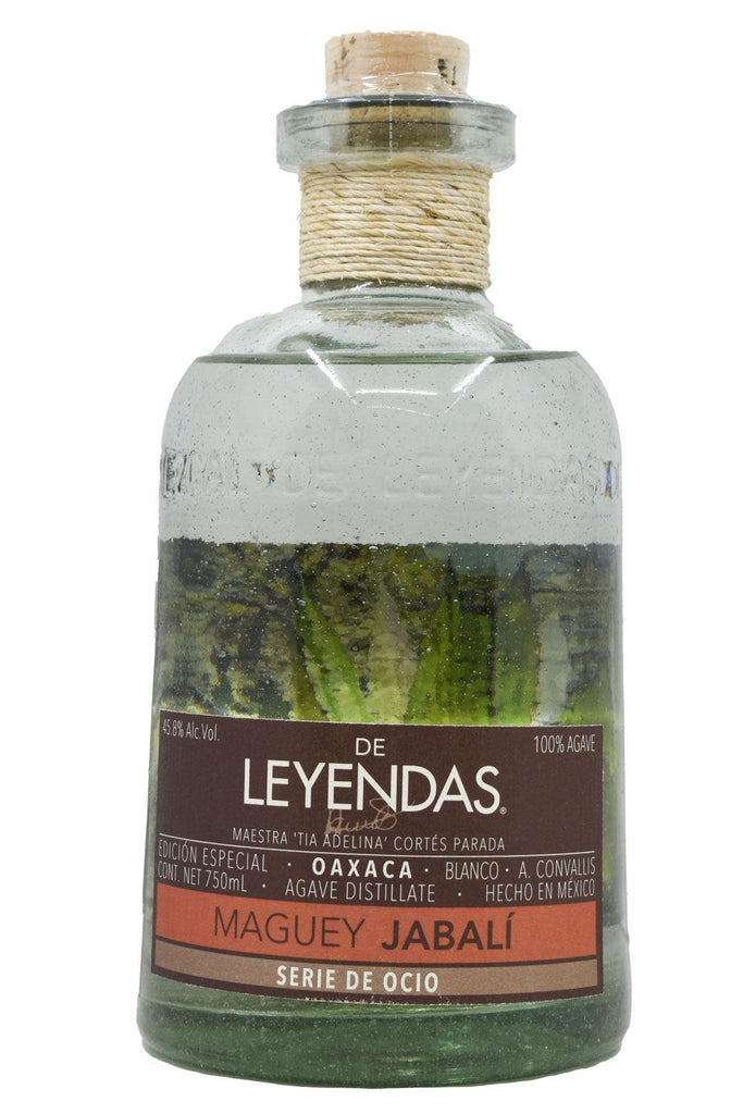 Bottle of Mezcal De Leyendas Oaxaca Serie de Ocio Maguey Jabali-Spirits-Flatiron SF