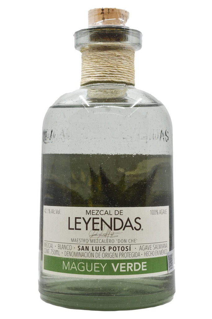 Bottle of Mezcal De Leyendas San Luis Potosi Maguey Verde-Spirits-Flatiron SF
