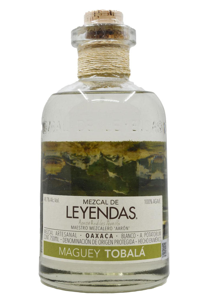 Bottle of Mezcal de Leyendas Oaxaca Maguey Tobala-Spirits-Flatiron SF