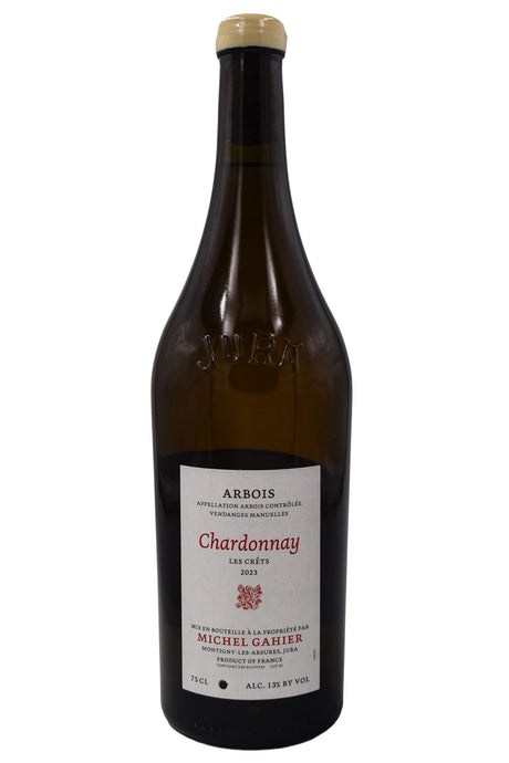 Bottle of Michel Gahier Arbois Blanc Chardonnay Les Crets 2023-White Wine-Flatiron SF