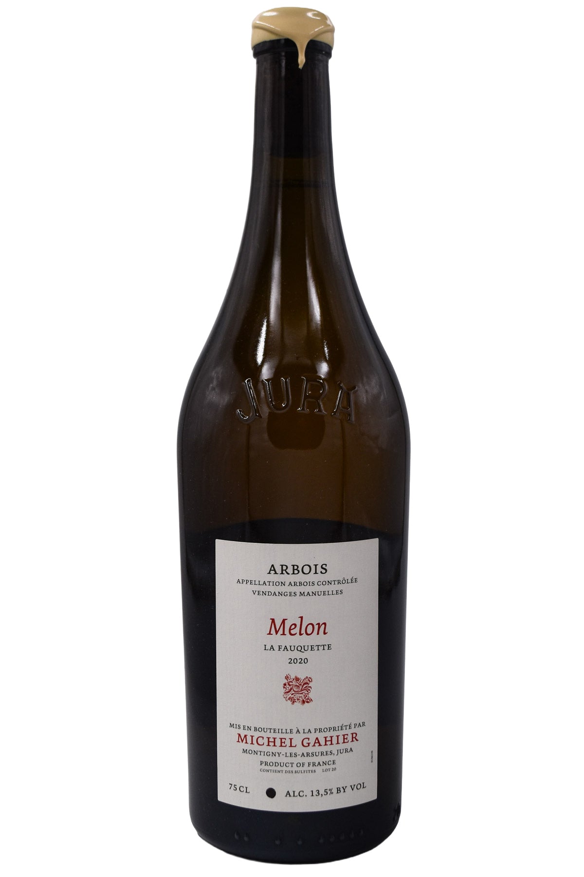 Bottle of Michel Gahier Arbois Blanc Melon La Fauquette 2020-White Wine-Flatiron SF