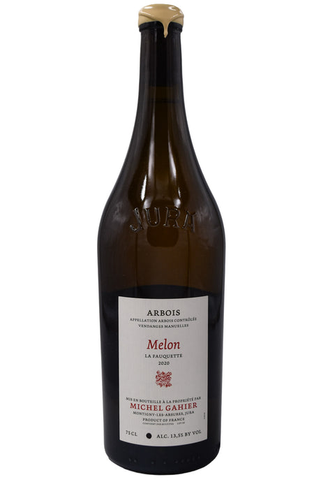 Bottle of Michel Gahier Arbois Blanc Melon La Fauquette 2020-White Wine-Flatiron SF