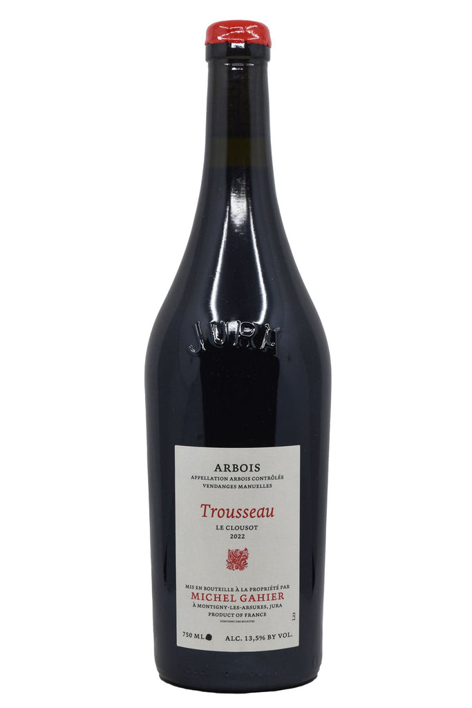 Bottle of Michel Gahier Arbois Rouge Trousseau Le Clousot 2022-Red Wine-Flatiron SF