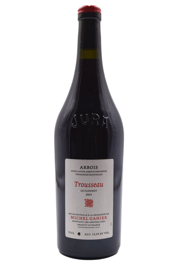 Bottle of Michel Gahier Arbois Trousseau Le Clousot 2023-Red Wine-Flatiron SF