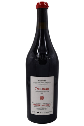 Bottle of Michel Gahier Arbois Trousseau Les Grands Vergers 2024-Red Wine-Flatiron SF