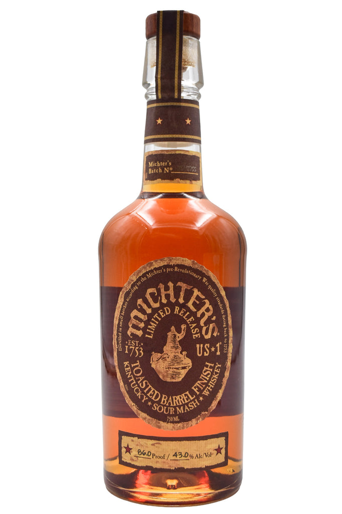 Bottle of Michter's US*1 Toasted Barrel Sour Mash Whiskey-Spirits-Flatiron SF