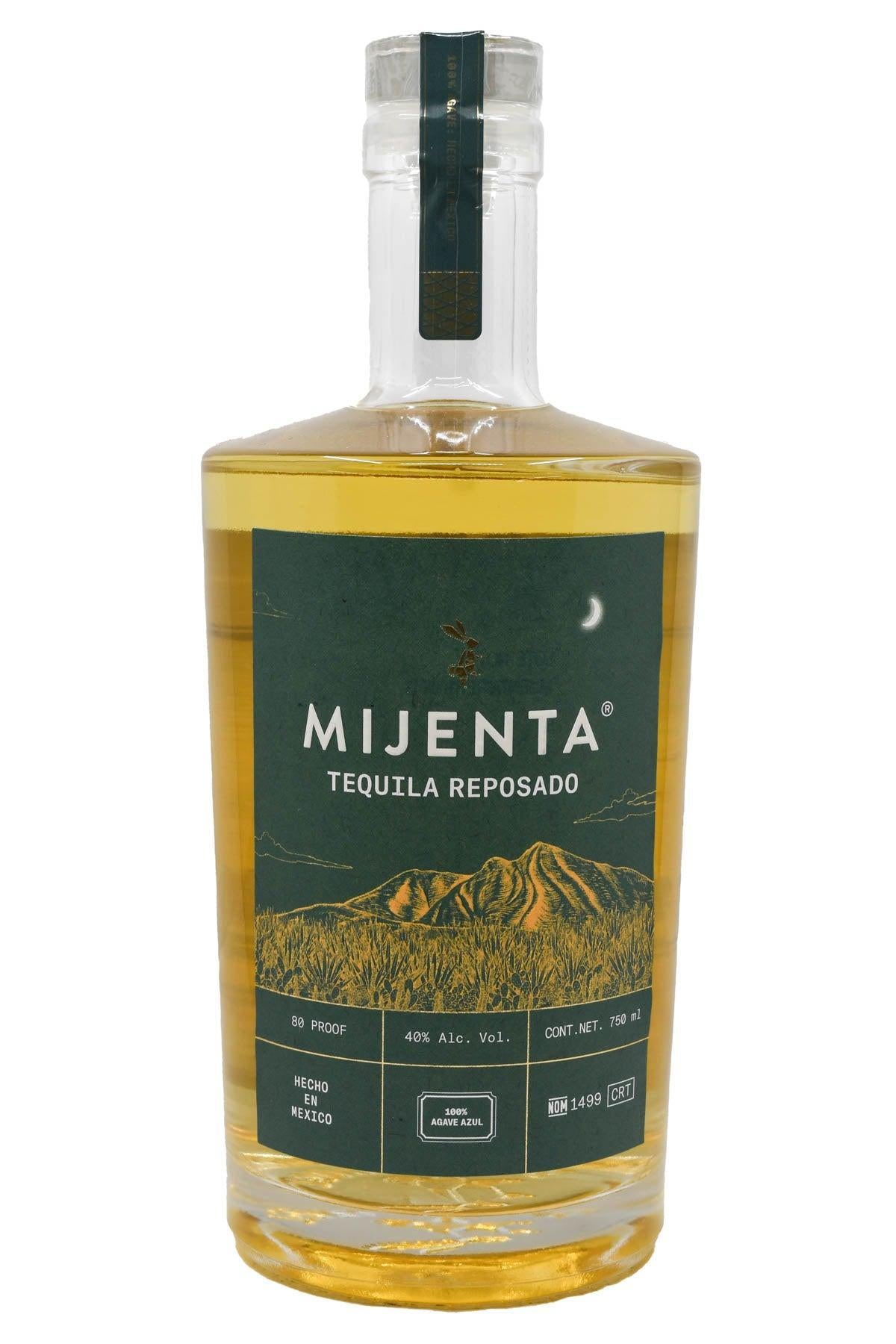 Bottle of Mijenta Tequila Reposado-Spirits-Flatiron SF