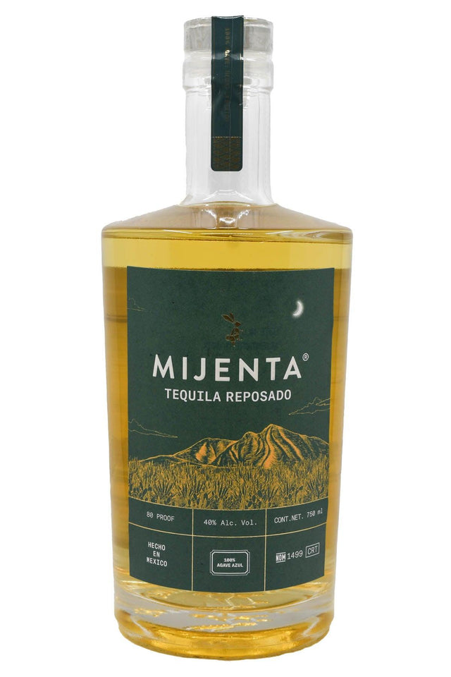 Bottle of Mijenta Tequila Reposado-Spirits-Flatiron SF