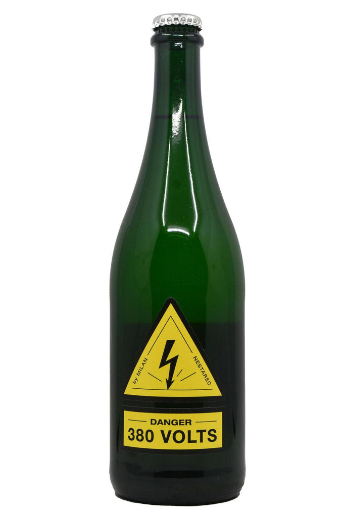 Bottle of Milan Nestarec Danger 380 Volts Pet-nat 2022-Sparkling Wine-Flatiron SF