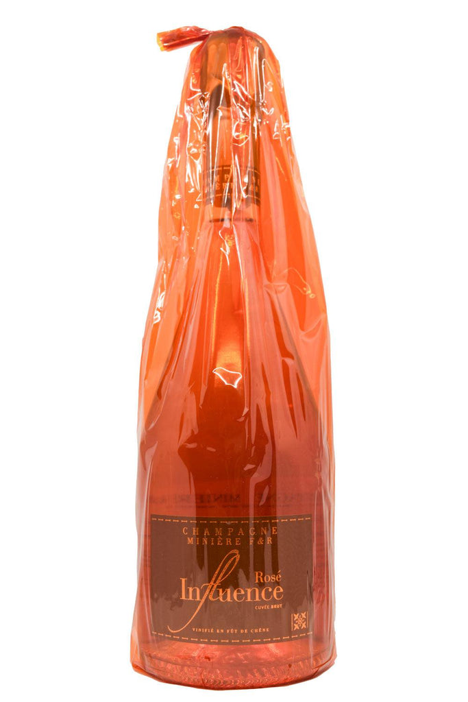 Bottle of Miniere F&R Champagne Brut Rose Influence NV-Sparkling Wine-Flatiron SF