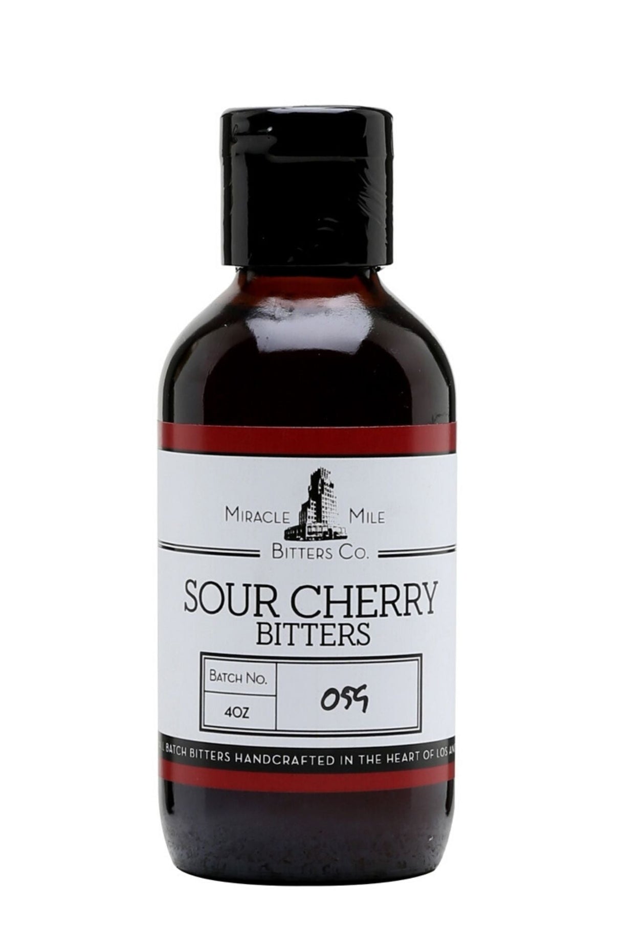 Bottle of Miracle Mile Bitters Co. Sour Cherry Bitters-Spirits-Flatiron SF