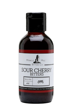 Bottle of Miracle Mile Bitters Co. Sour Cherry Bitters-Spirits-Flatiron SF